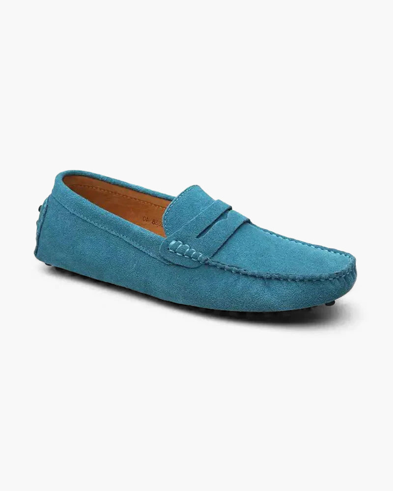 Men’s Driver Loafers | Soft Suede Finish | Flexible Rubber Sole | Timeless Style