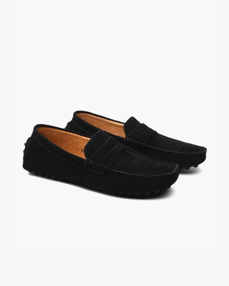 Men’s Driver Loafers | Soft Suede Finish | Flexible Rubber Sole | Timeless Style
