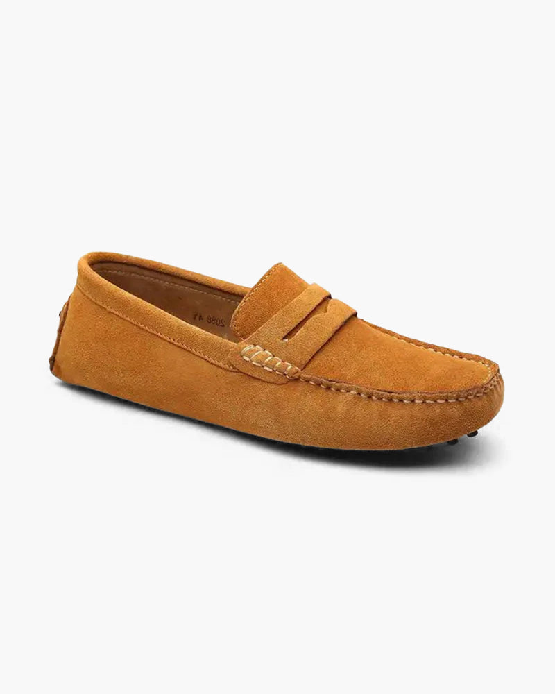 Men’s Driver Loafers | Soft Suede Finish | Flexible Rubber Sole | Timeless Style
