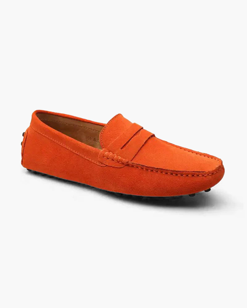 Men’s Driver Loafers | Soft Suede Finish | Flexible Rubber Sole | Timeless Style