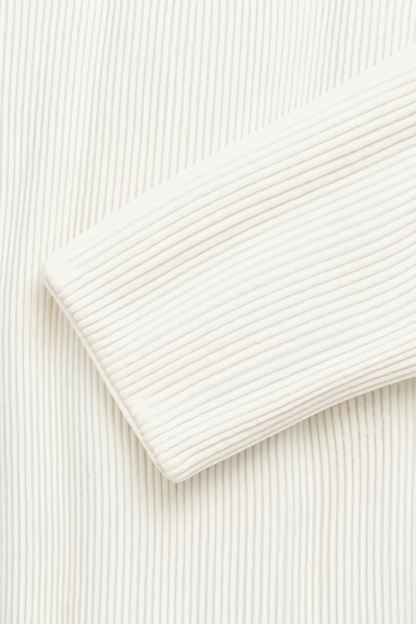 Men’s Cardigan | Rib-Knit Texture | Crew Neck | Timeless Comfort & Style