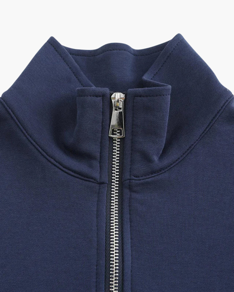 Men’s Zip-Up Jacket | Organic Cotton | Timeless Design | Everyday Comfort
