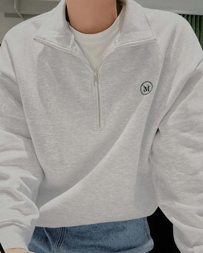 Men’s Zip-Up Jacket | Organic Cotton | Timeless Design | Everyday Comfort
