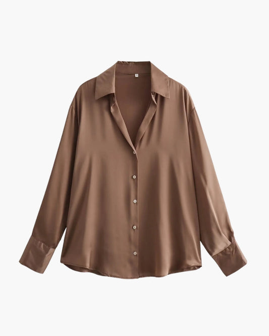 Women’s Shirt | Classic Chic | Relaxed Oversized Fit | Versatile Everyday Style