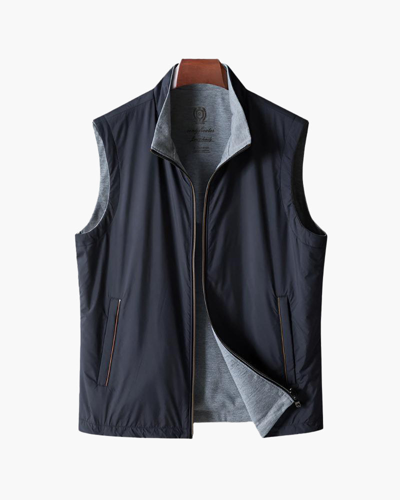 Men’s Fleece Vest | Slim Cut | Lightweight Outdoor Layer | All-Day Comfort
