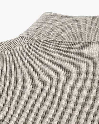 Men’s Longsleeve Polo | Cotton Knit | Half Zip Collar | Casual & Refined Style